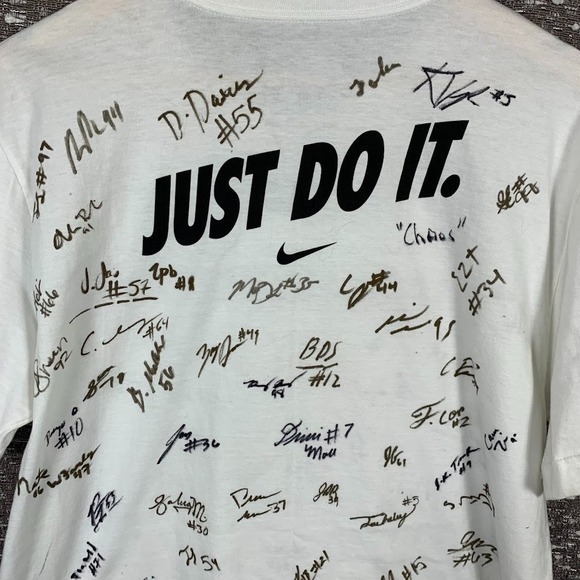 Nike Vanderbilt Commodores Anchordown Signed Team Shirt Short Sleeve Men's L - Picture 10 of 11